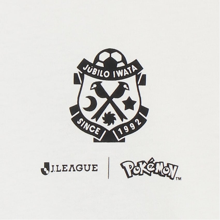 Pikachu T-Shirt White Jubilo Iwata x Pokemon J.League | J.League Online Store