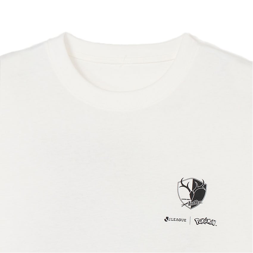 Pikachu T-Shirt White Kashima Antlers x Pokemon J.League | J.League Online Store