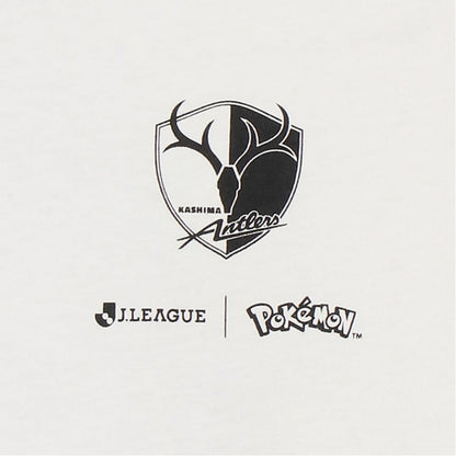 Pikachu T-Shirt White Kashima Antlers x Pokemon J.League | J.League Online Store