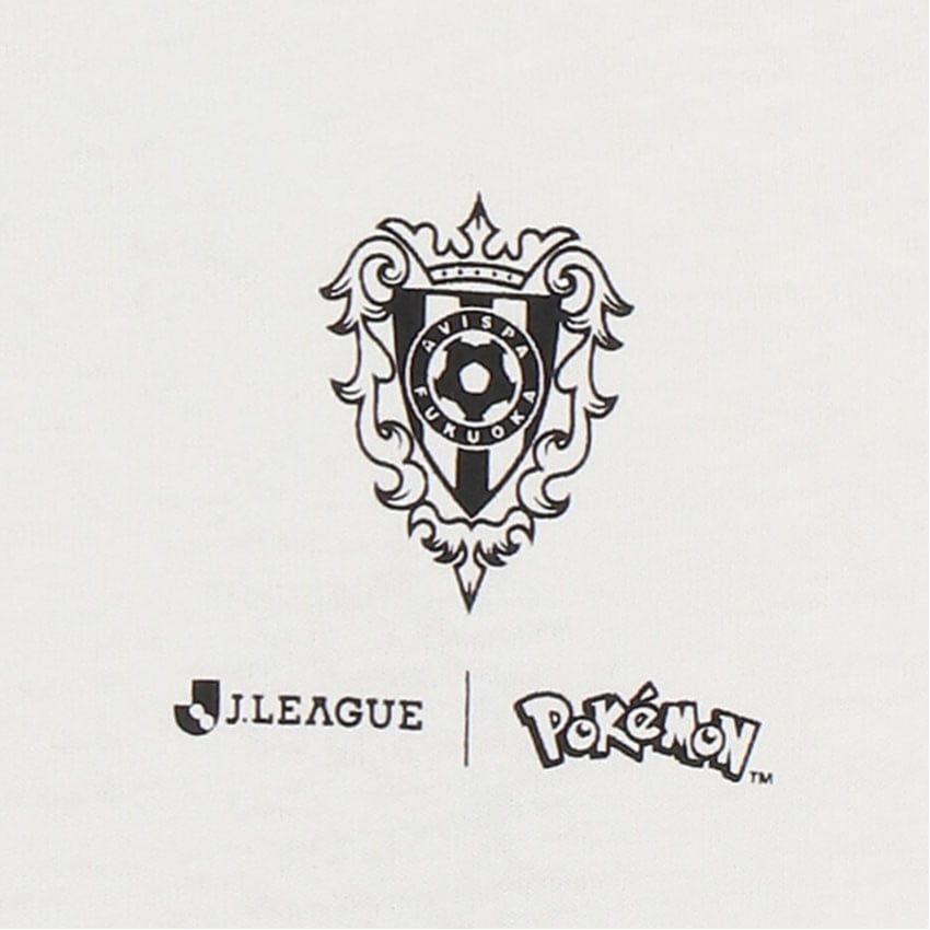 Pikachu T-Shirt White Kids Avispa Fukuoka x Pokemon J.League | J.League Online Store