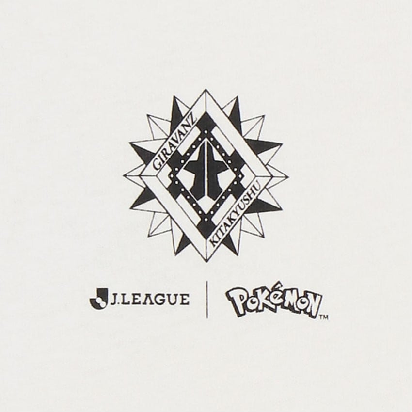 Pikachu T-Shirt White Kids Giravanz Kitakyushu x Pokemon J.League | J.League Online Store