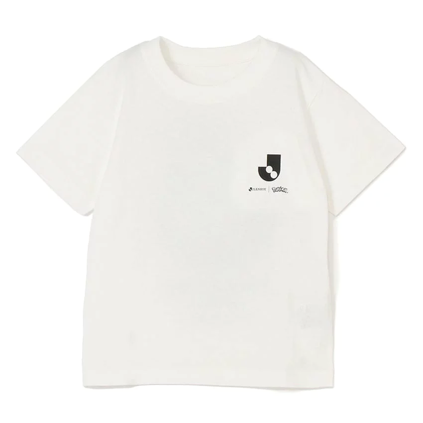 Pikachu T-Shirt White Kids J.League x Pokemon J.League | J.League Online Store