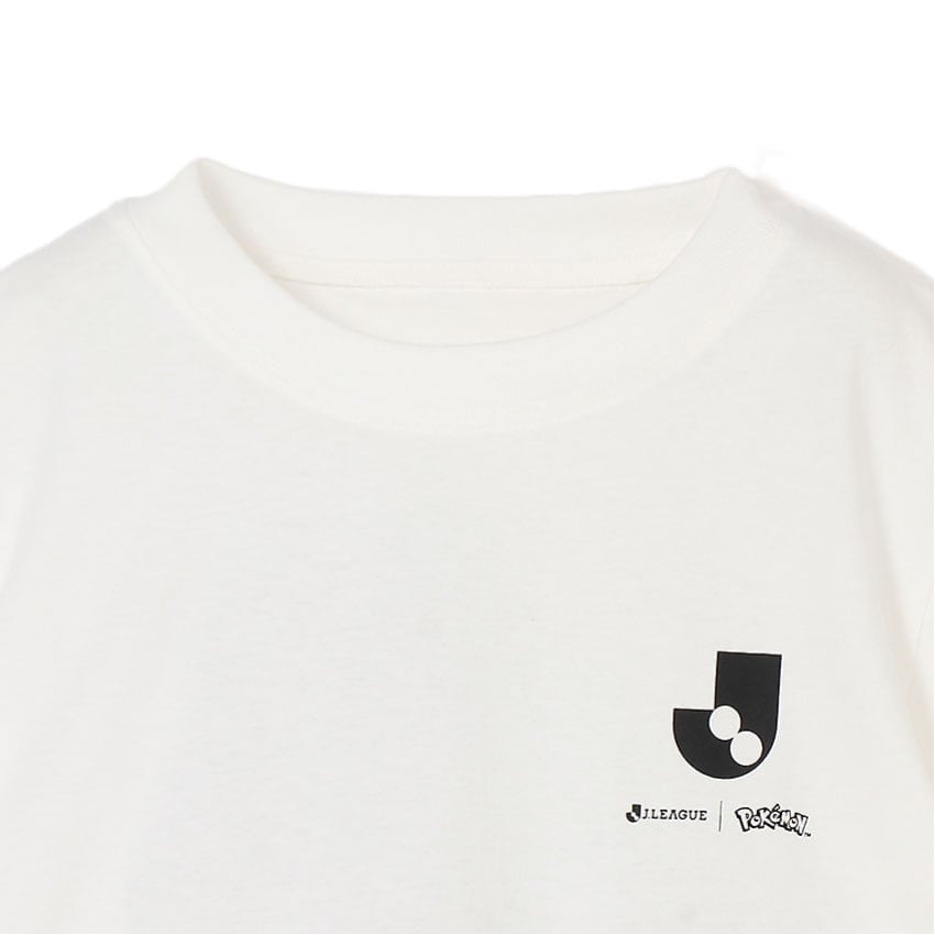 Pikachu T-Shirt White Kids J.League x Pokemon J.League | J.League Online Store