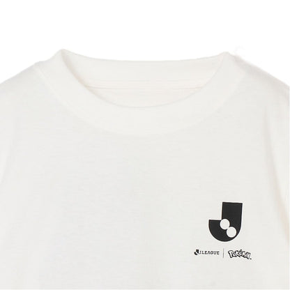Pikachu T-Shirt White Kids J.League x Pokemon J.League | J.League Online Store
