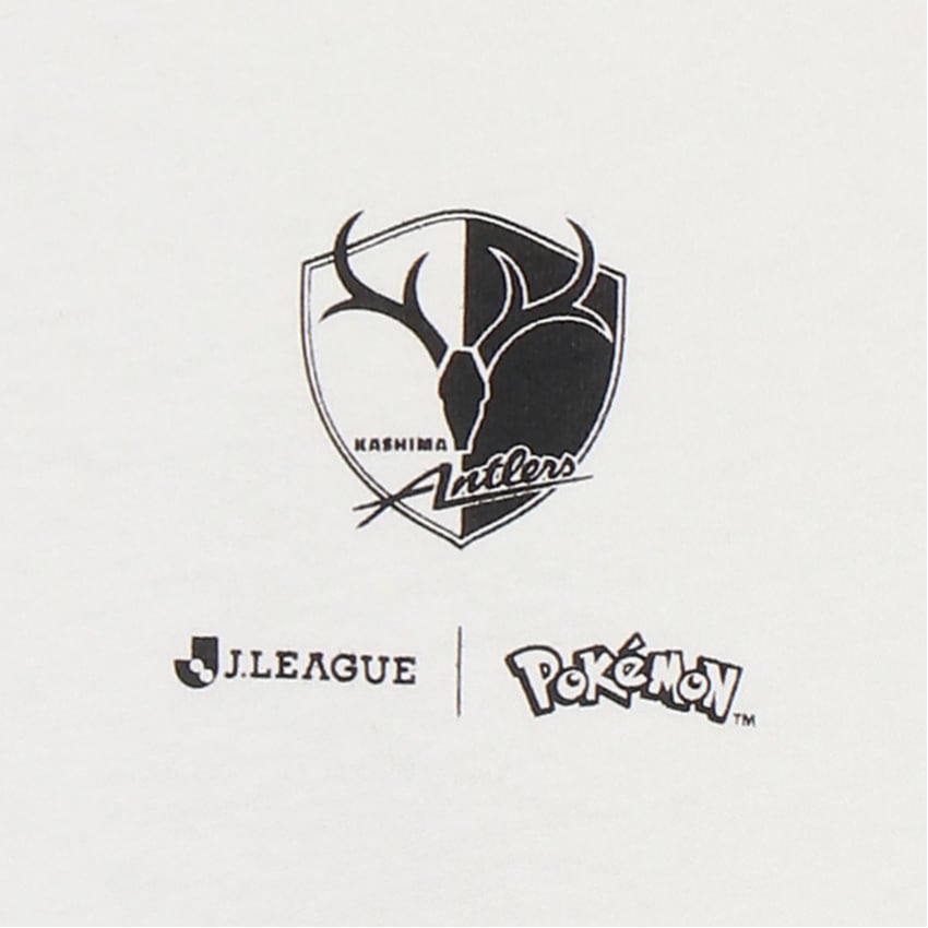 Pikachu T-Shirt White Kids Kashima Antlers x Pokemon J.League | J.League Online Store