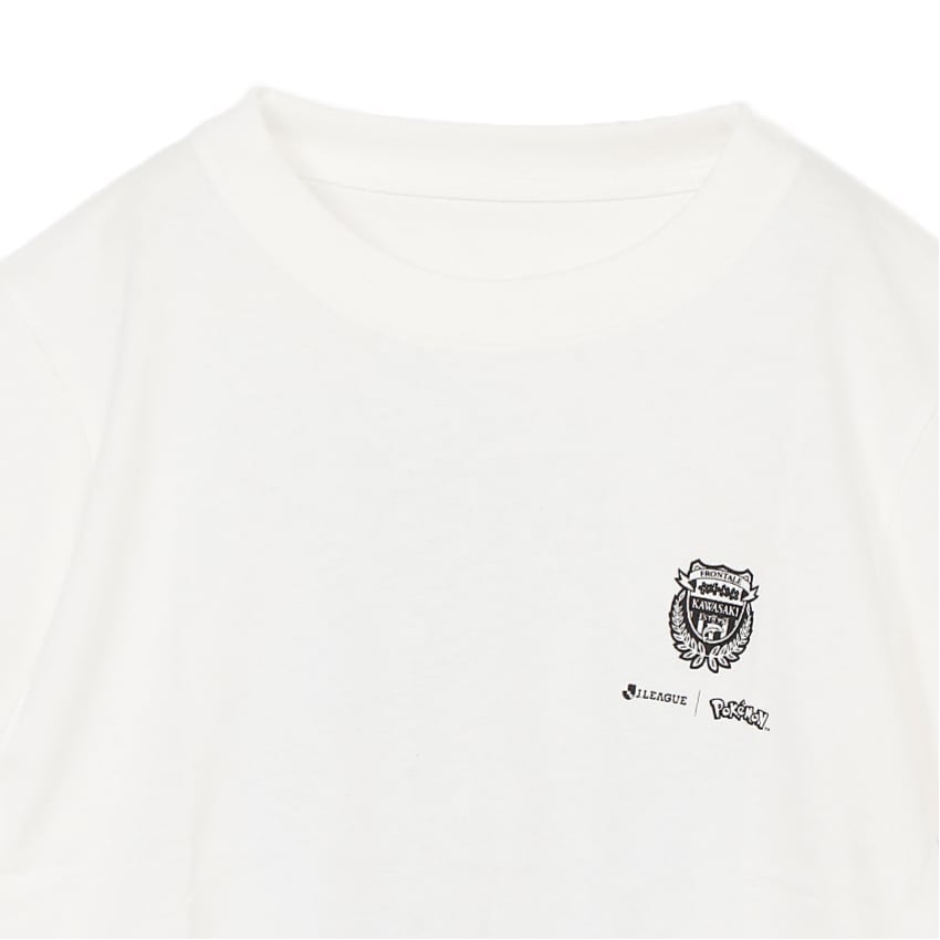 Pikachu T-Shirt White Kids Kawasaki Frontale x Pokemon J.League | J.League Online Store