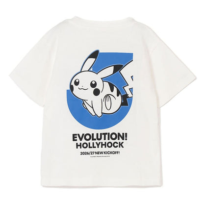 Pikachu T-Shirt White Kids Mito HollyHock x Pokemon J.League | J.League Online Store