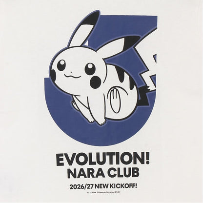 Pikachu T-Shirt White Kids Nara Club x Pokemon J.League | J.League Online Store