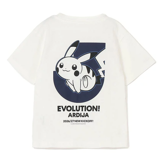 Pikachu T-Shirt White Kids RB Omiya Ardija x Pokemon J.League | J.League Online Store