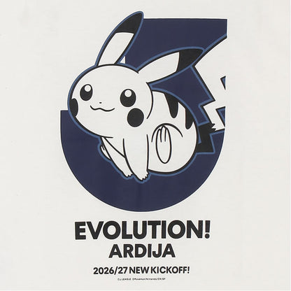 Pikachu T-Shirt White Kids RB Omiya Ardija x Pokemon J.League | J.League Online Store