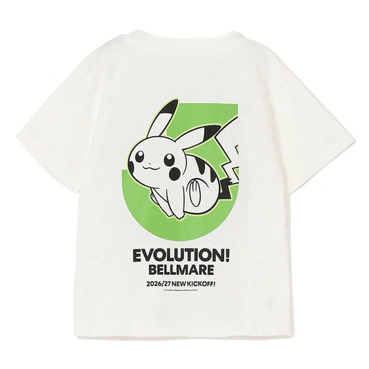 Pikachu T-Shirt White Kids Shonan Bellmare x Pokemon J.League | J.League Online Store