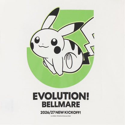 Pikachu T-Shirt White Kids Shonan Bellmare x Pokemon J.League | J.League Online Store