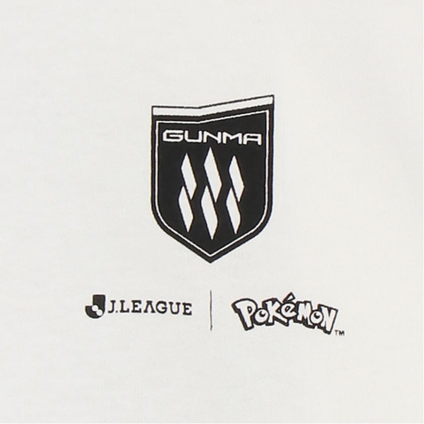 Pikachu T-Shirt White Kids Thespa Gunma x Pokemon J.League | J.League Online Store