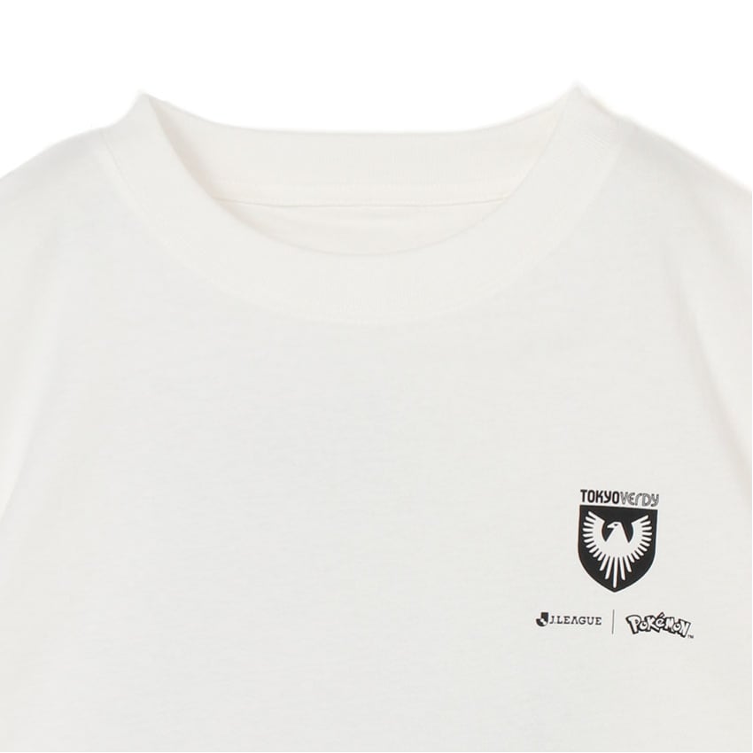 Pikachu T-Shirt White Kids Tokyo Verdy x Pokemon J.League | J.League Online Store