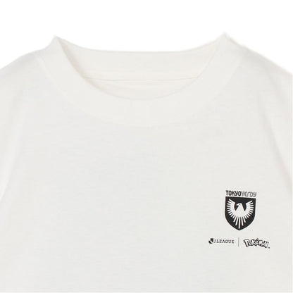 Pikachu T-Shirt White Kids Tokyo Verdy x Pokemon J.League | J.League Online Store