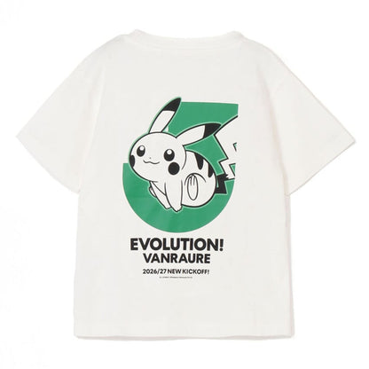 Pikachu T-Shirt White Kids Vanraure Hachinohe x Pokemon J.League | J.League Online Store