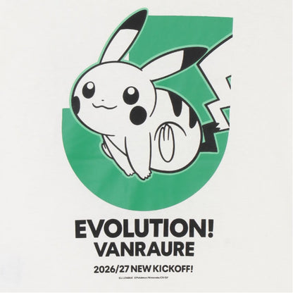 Pikachu T-Shirt White Kids Vanraure Hachinohe x Pokemon J.League | J.League Online Store