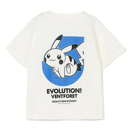 Pikachu T-Shirt White Kids Ventforet Kofu x Pokemon J.League | J.League Online Store