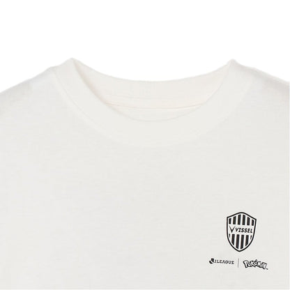 Pikachu T-Shirt White Kids Vissel Kobe x Pokemon J.League | J.League Online Store
