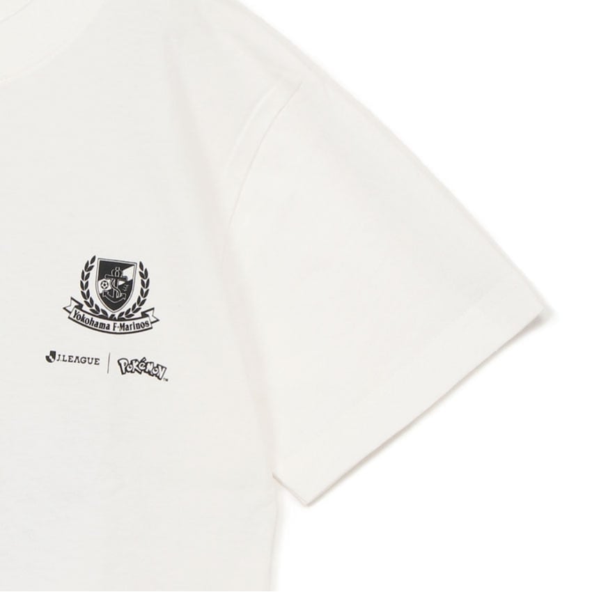 Pikachu T-Shirt White Kids Yokohama F. Marinos x Pokemon J.League | J.League Online Store