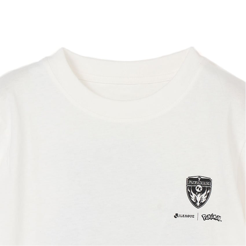 Pikachu T-Shirt White Kids Yokohama FC x Pokemon J.League | J.League Online Store