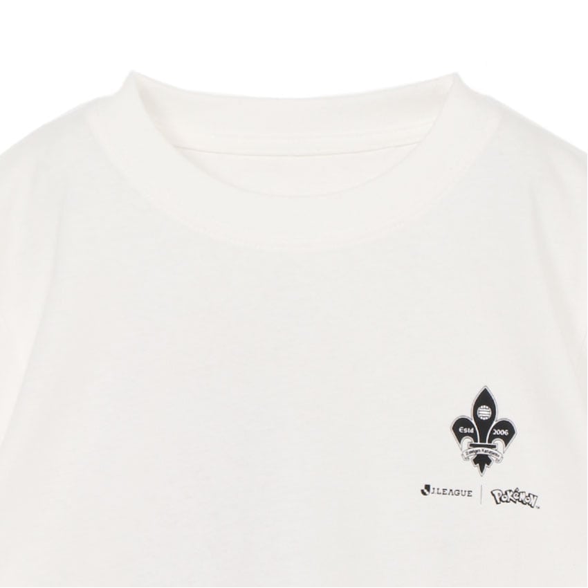 Pikachu T-Shirt White Kids Zweigen Kanazawa x Pokemon J.League | J.League Online Store