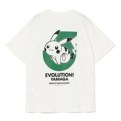 Pikachu T-Shirt White Matsumoto Yamaga FC x Pokemon J.League | J.League Online Store