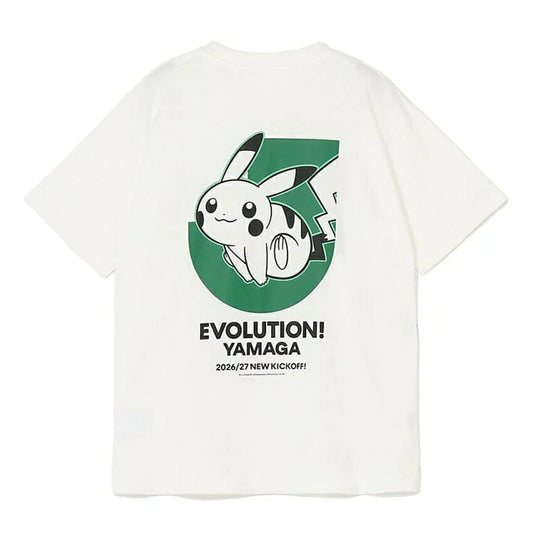 Pikachu T-Shirt White Matsumoto Yamaga FC x Pokemon J.League | J.League Online Store