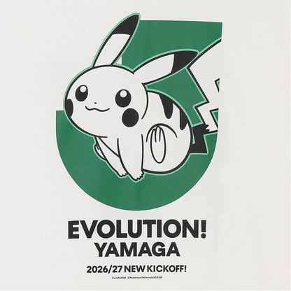 Pikachu T-Shirt White Matsumoto Yamaga FC x Pokemon J.League | J.League Online Store