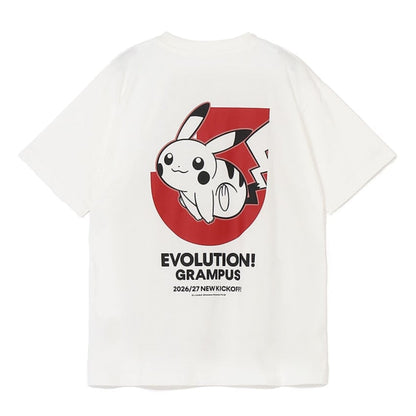 Pikachu T-Shirt White Nagoya Grampus x Pokemon J.League | J.League Online Store