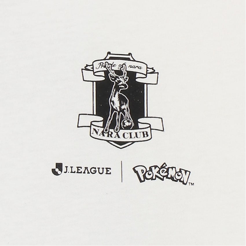 Pikachu T-Shirt White Nara Club x Pokemon J.League | J.League Online Store
