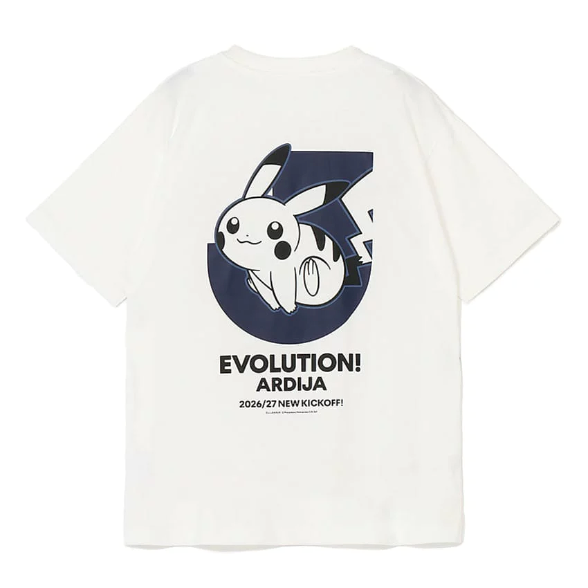 Pikachu T-Shirt White RB Omiya Ardija x Pokemon J.League | J.League Online Store