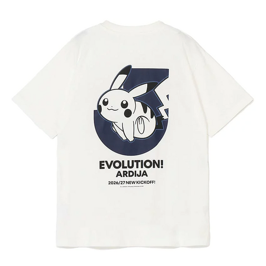 Pikachu T-Shirt White RB Omiya Ardija x Pokemon J.League | J.League Online Store