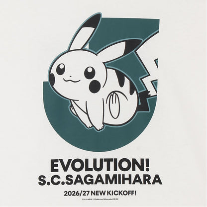Pikachu T-Shirt White SC Sagamihara x Pokemon J.League | J.League Online Store