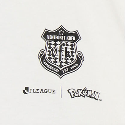 Pikachu T-Shirt White Ventforet Kofu x Pokemon J.League | J.League Online Store