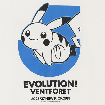 Pikachu T-Shirt White Ventforet Kofu x Pokemon J.League | J.League Online Store