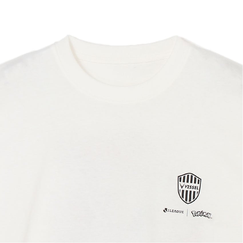 Pikachu T-Shirt White Vissel Kobe x Pokemon J.League | J.League Online Store