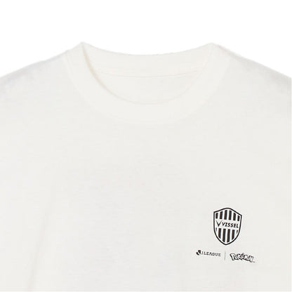 Pikachu T-Shirt White Vissel Kobe x Pokemon J.League | J.League Online Store