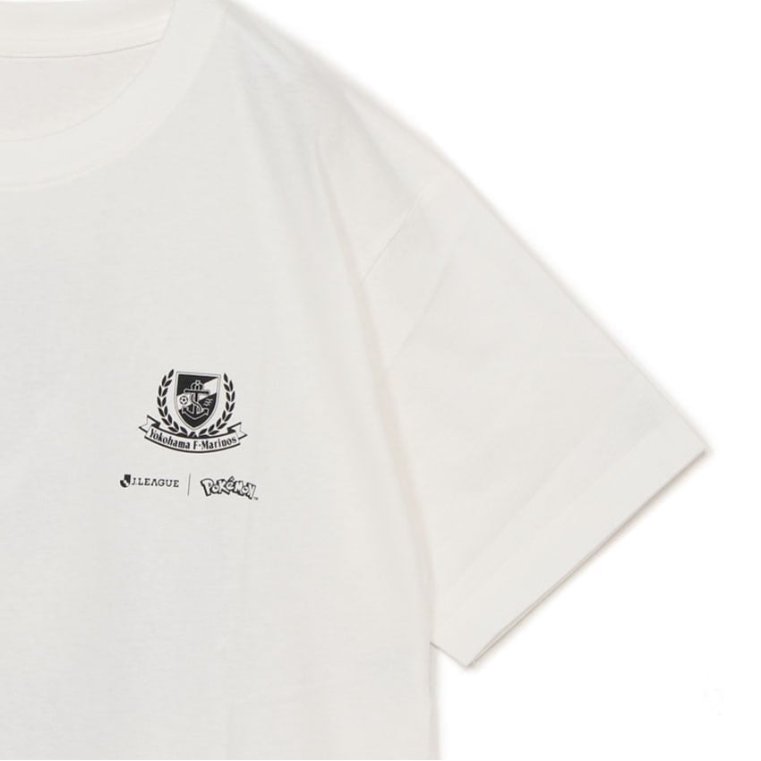 Pikachu T-Shirt White Yokohama F. Marinos x Pokemon J.League | J.League Online Store