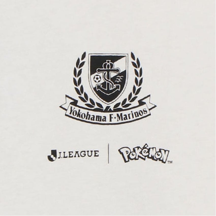 Pikachu T-Shirt White Yokohama F. Marinos x Pokemon J.League | J.League Online Store