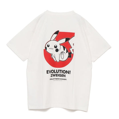 Pikachu T-Shirt White Zweigen Kanazawa x Pokemon J.League | J.League Online Store