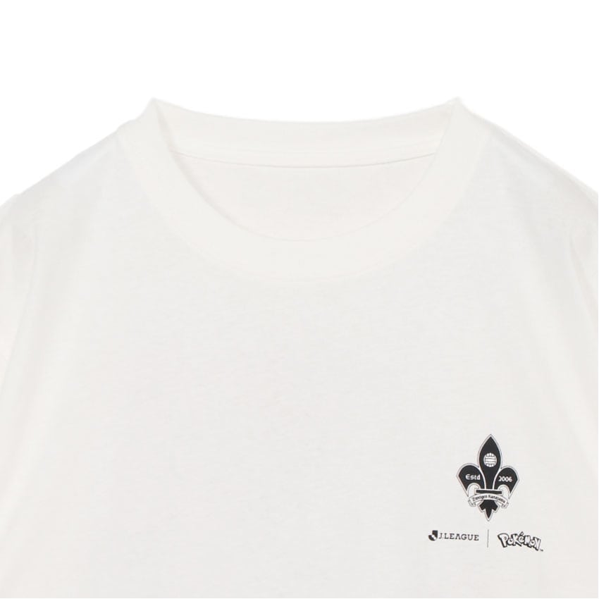 Pikachu T-Shirt White Zweigen Kanazawa x Pokemon J.League | J.League Online Store