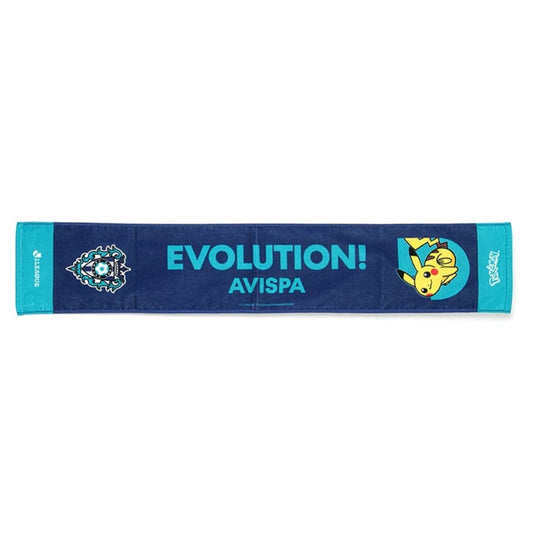 Pikachu Towel Scarf Avispa Fukuoka x Pokemon J.League | J.League Online Store