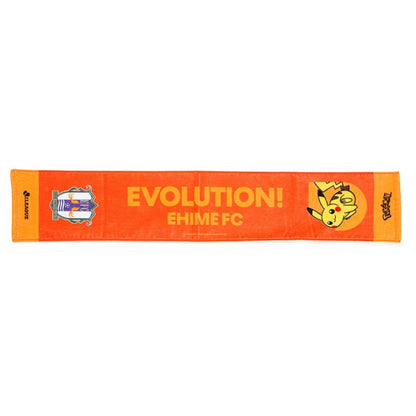 Pikachu Towel Scarf Ehime FC x Pokemon J.League | J.League Online Store