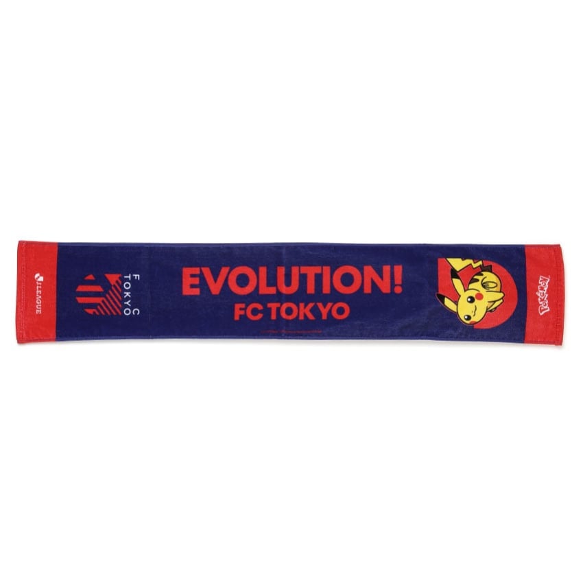 Pikachu Towel Scarf FC Tokyo x Pokemon J.League | J.League Online Store