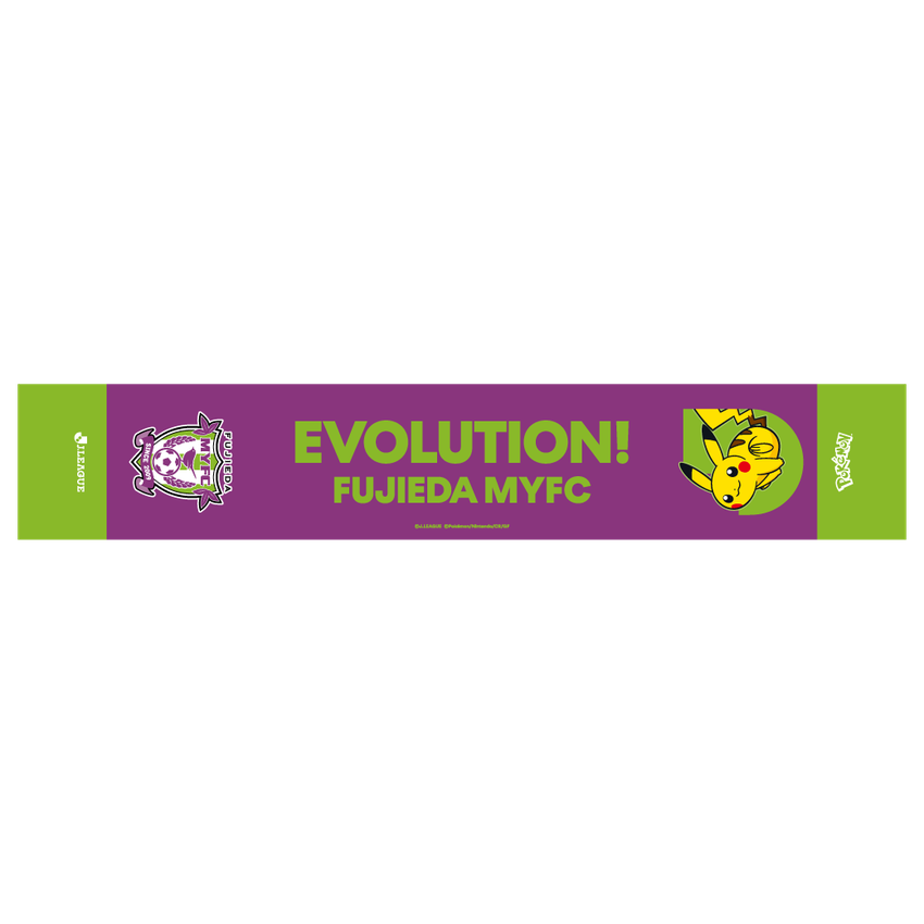 Pikachu Towel Scarf Fujieda MYFC x Pokemon J.League | J.League Online Store