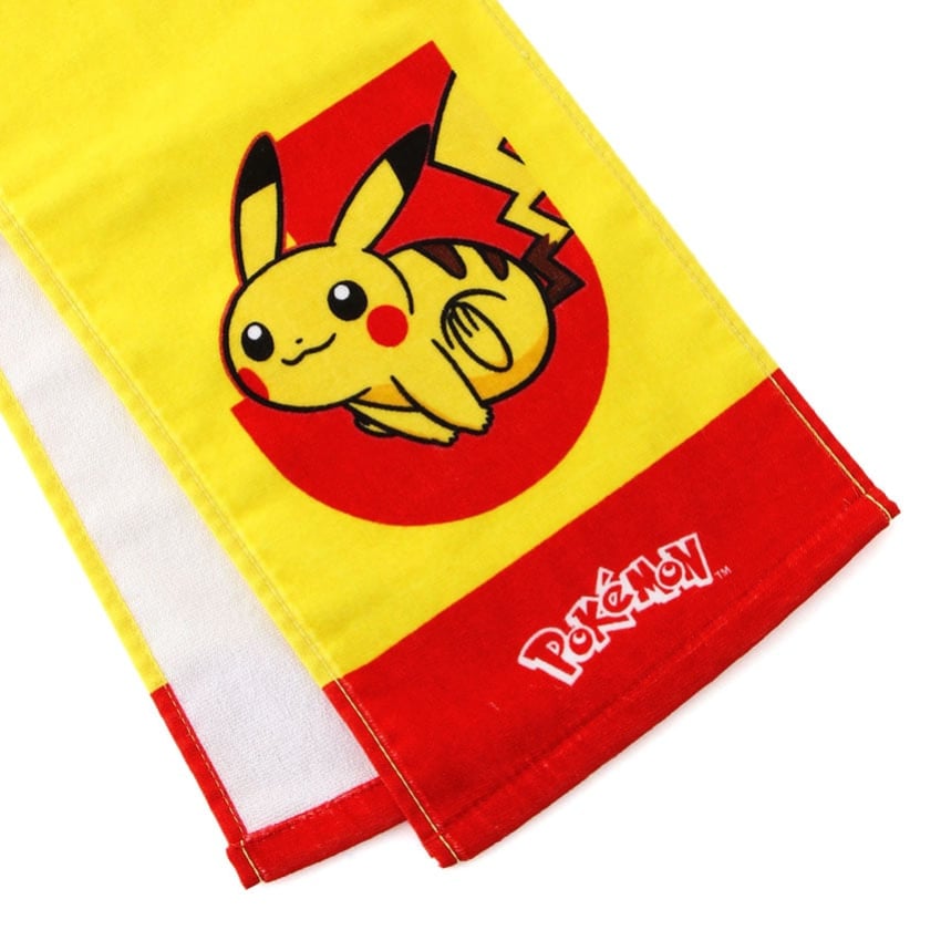 Pikachu Towel Scarf Giravanz Kitakyushu x Pokemon J.League | J.League Online Store