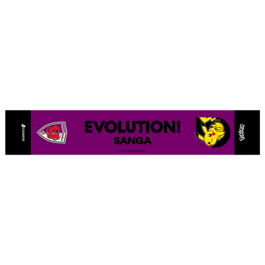 Pikachu Towel Scarf Kyoto Sanga F.C. x Pokemon J.League | J.League Online Store