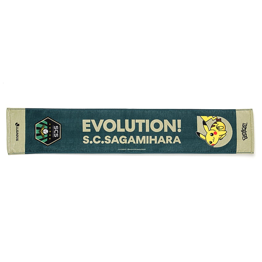 Pikachu Towel Scarf SC Sagamihara x Pokemon J.League | J.League Online Store