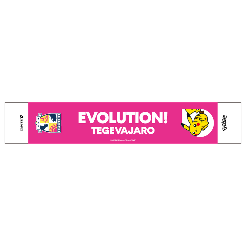 Pikachu Towel Scarf Tegevajaro Miyazaki x Pokemon J.League | J.League Online Store